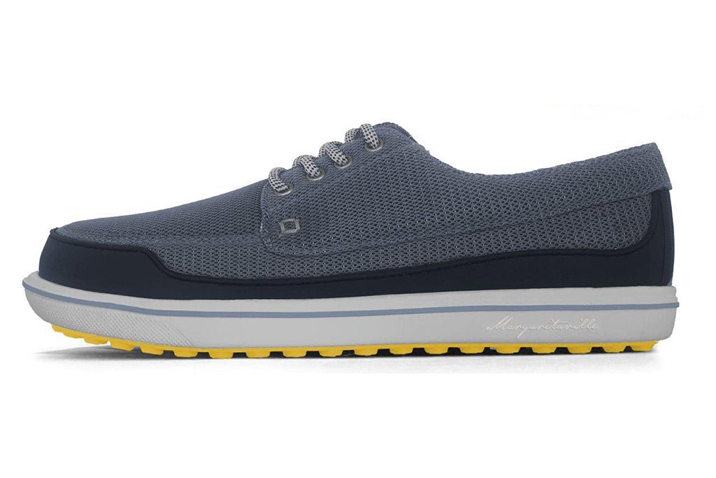 Margaritaville Men's Gimme Navy/Yellow Golf Shoe - ZORIZ