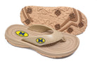 University of Michigan golf sandal, zoriz golf flip flops, collegiate series golf shoes