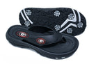University of Georgia golf sandal, zoriz golf flip flops, collegiate series golf shoes