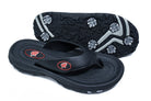 University of Wisconsin golf sandals, zoriz golf flip flops, collegiate series golf shoes