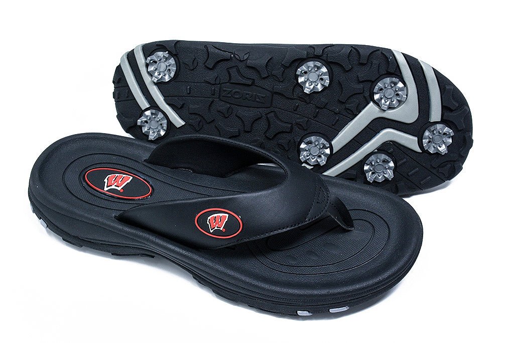 University of Wisconsin Golf Sandal - ZORIZ