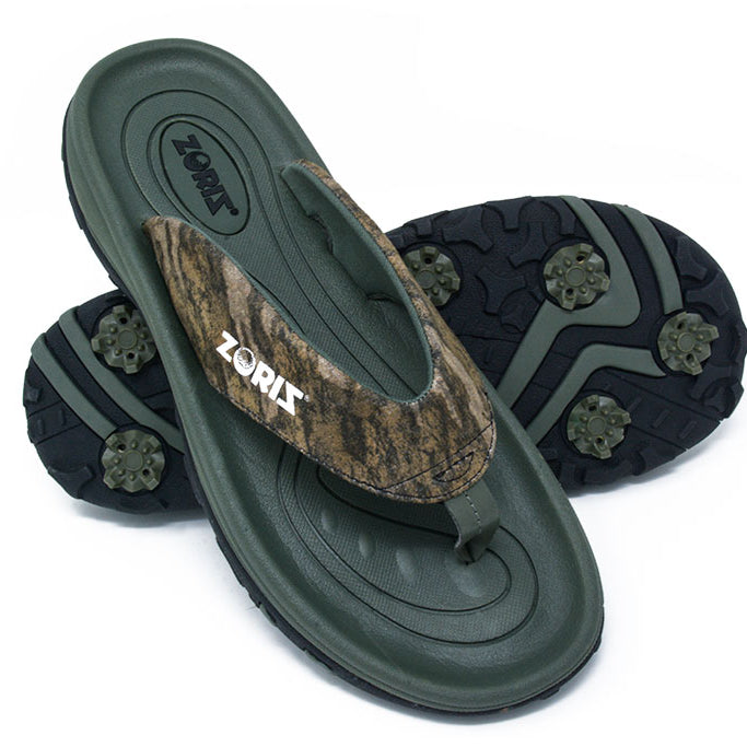Mossy Oak Golf Sandals, Break Up Country, Zoriz Golf Shoes