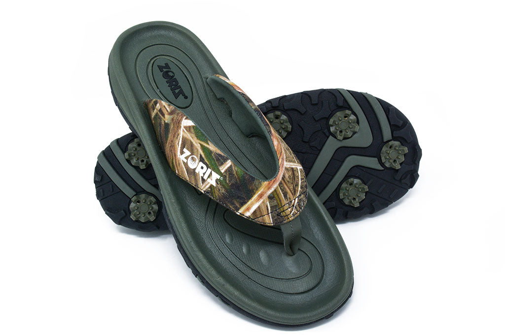 Mossy Oak Golf Sandals, Bottomlands, Zoriz Golf Shoes