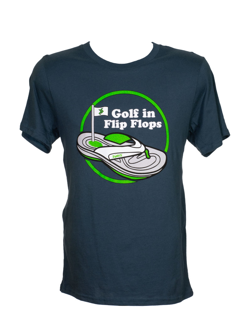 Golf In Flop Flops - Organic Cotton Tee