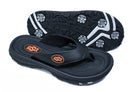Oklahoma State golf sandal, zoriz golf flip flops, collegiate series golf shoes