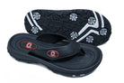 Ohio State golf sandal, zoriz golf flip flops, collegiate series golf shoes