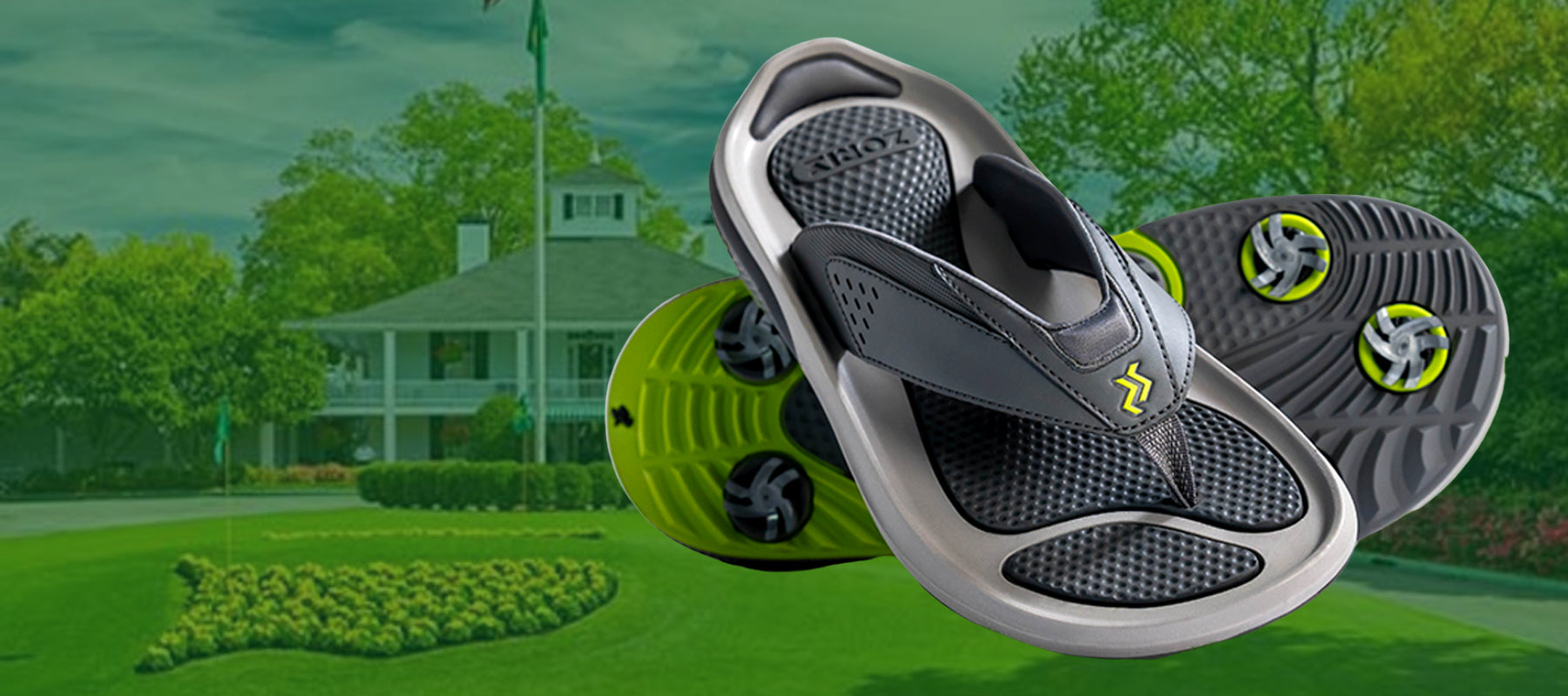 Men & Women Golf Sandals, Golf Flip Flops, Flip Flop Golf Sandals